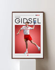 Poster - Mathias Gidsel graphic look