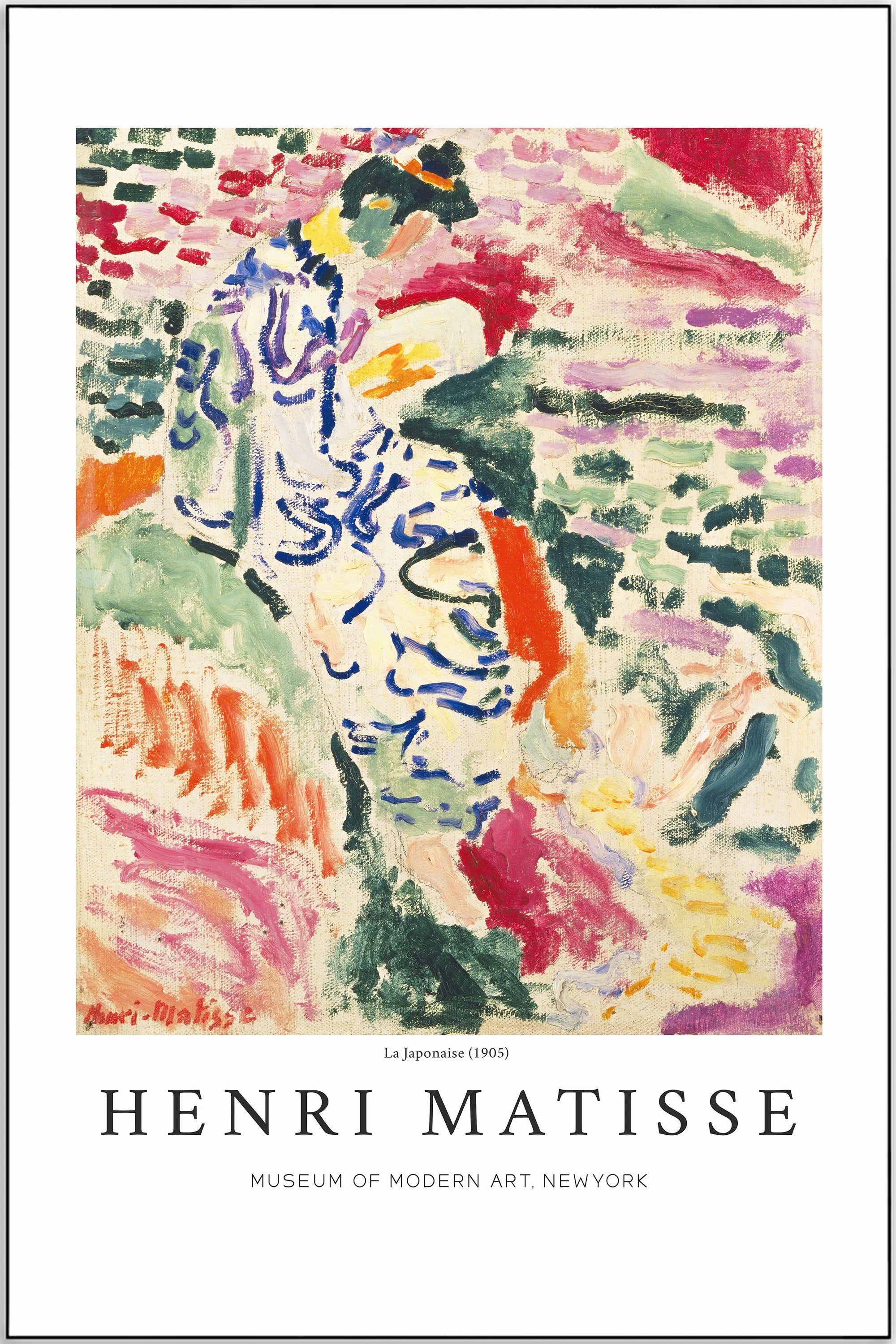 Plakat - Matisse - La japonaise kunst - admen.dk