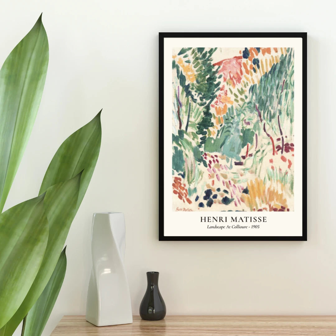 Plakat - Matisse - Landscape beige kunst - Admen.dk