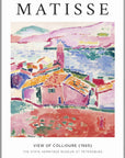 Plakat - Matisse - View of Collioure - admen.dk