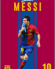 Plakat - Messi kysser støvlen - admen.dk