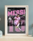 Plakat - Messi Inter Miami kunst