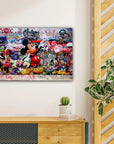 Plakat - Mickey in colors kunst - admen.dk