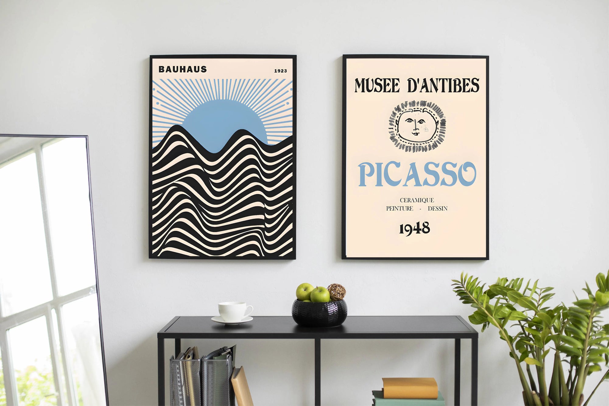 Plakat - Picasso - Musee Dantibes blue kunst - admen.dk