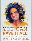 Plakat - Oprah Winfrey - admen.dk