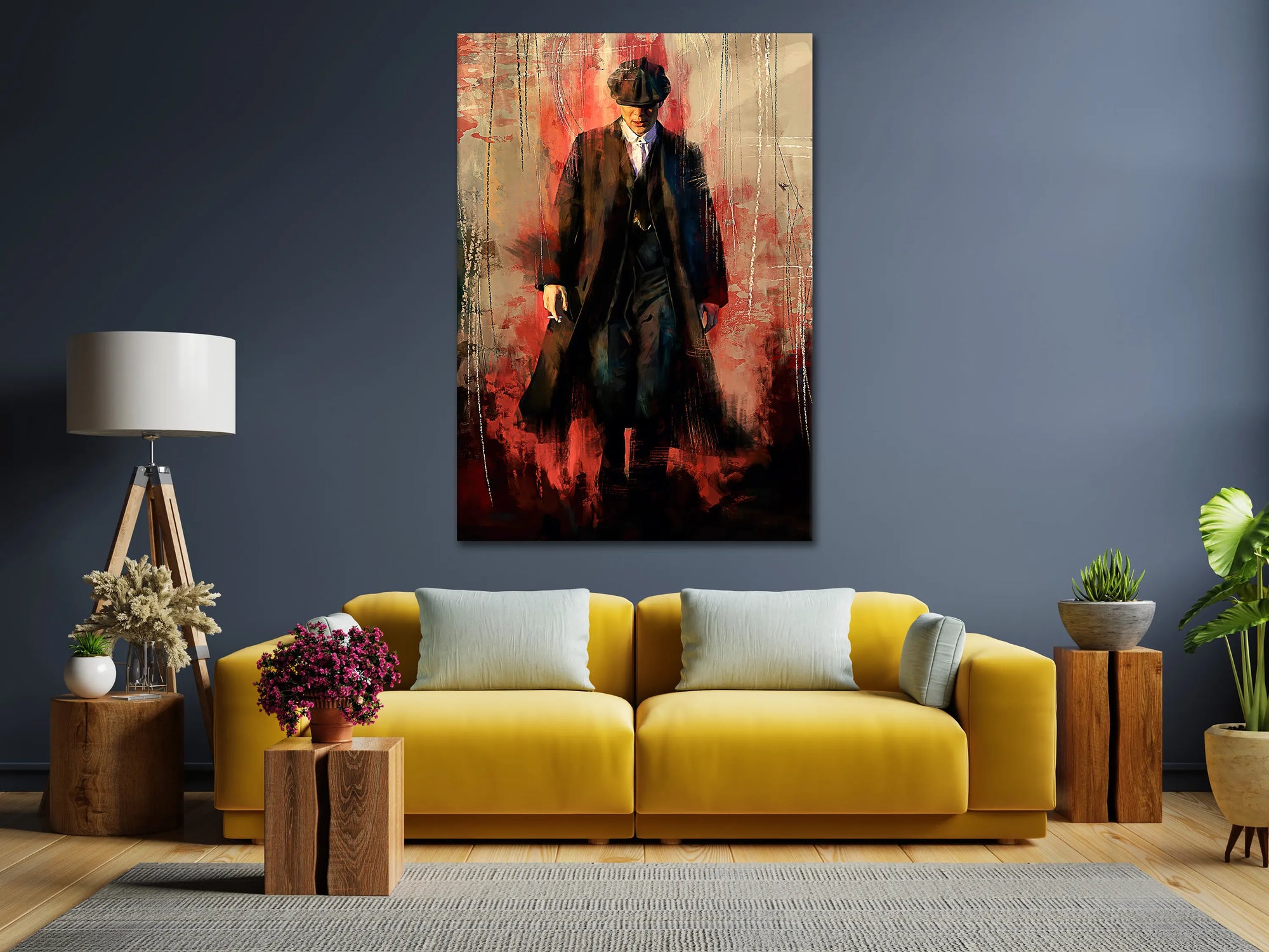 Plakat - Peaky Blinders kunst - admen.dk