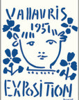 Plakat - Picasso - Vahavris exposition kunst - admen.dk