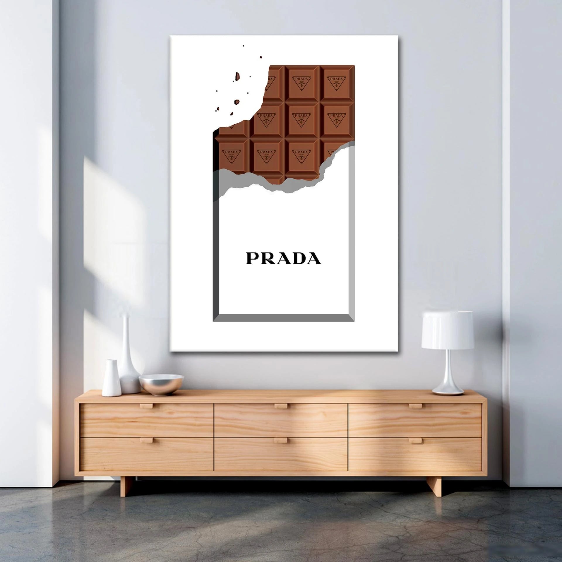 Plakat - Prada chocolate bite