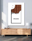 Plakat - Prada chocolate bite