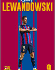 Plakat - Robert Lewandowski - admen.dk