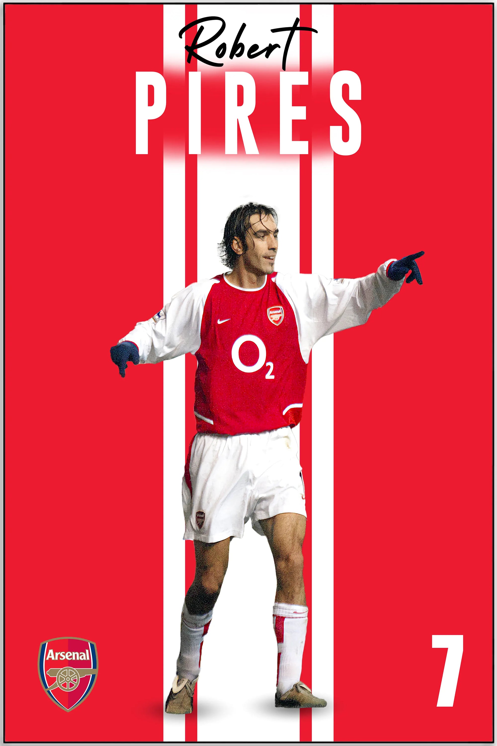 Plakat - Robert Pires style - admen.dk