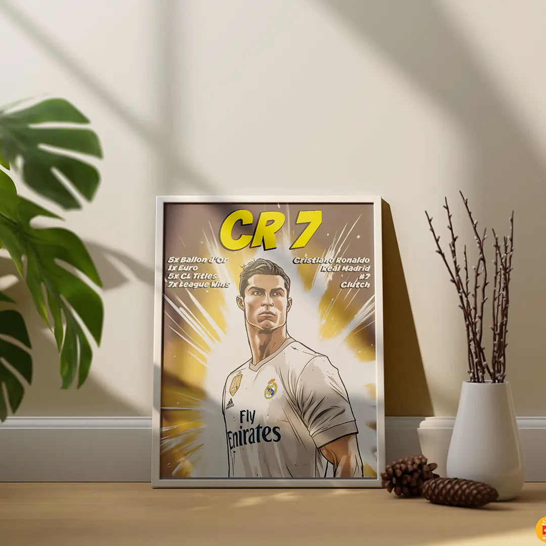 Plakat - Ronaldo clutch - admen.dk