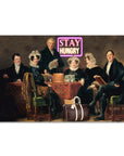 Plakat - Stay hungry people kunst - admen.dk