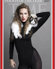 Plakat - Taylor Swift og katten - admen.dk