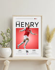 Poster - Thierry Henry graphic look 