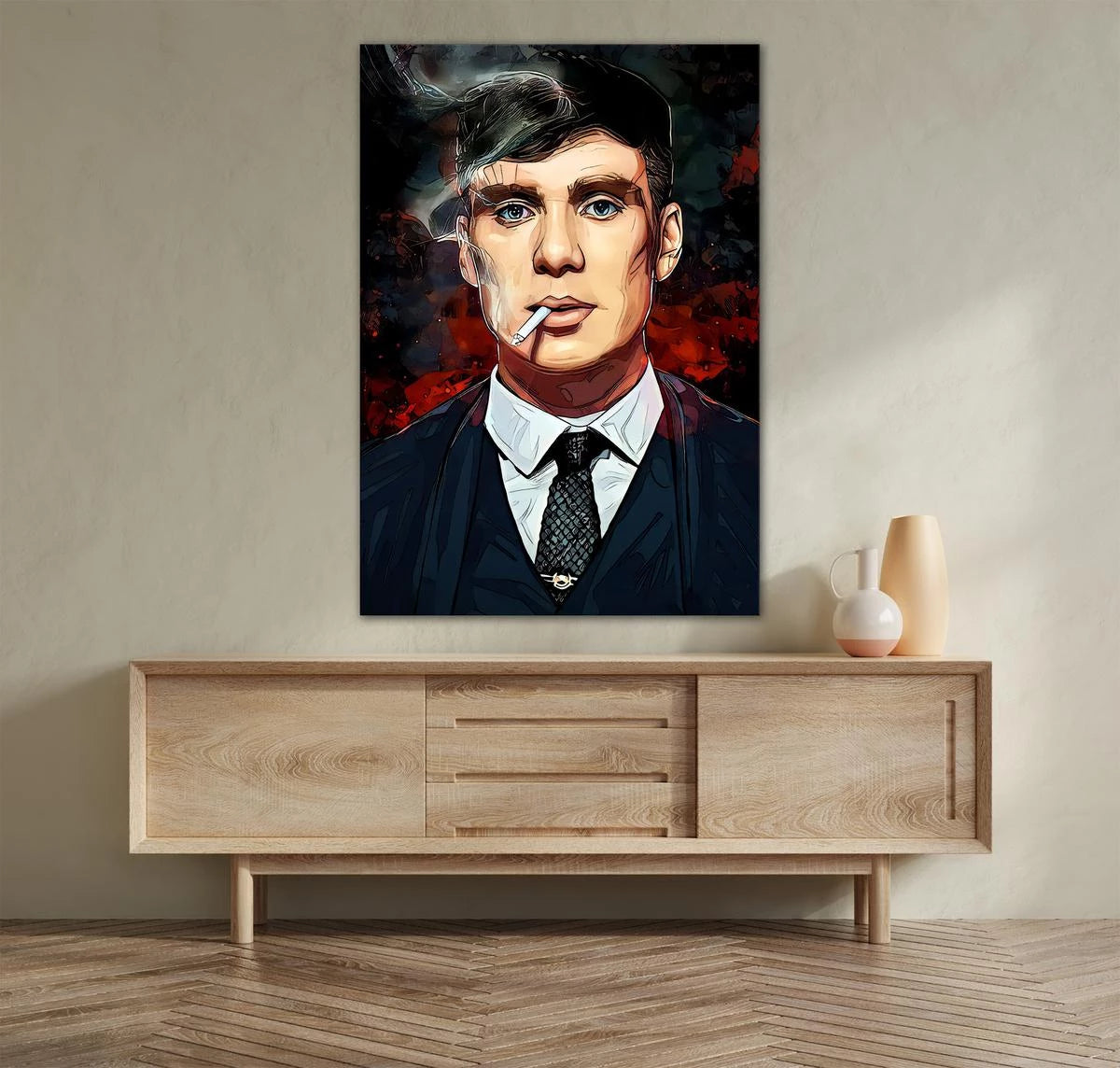 Plakat - Thomas Shelby kunst - admen.dk