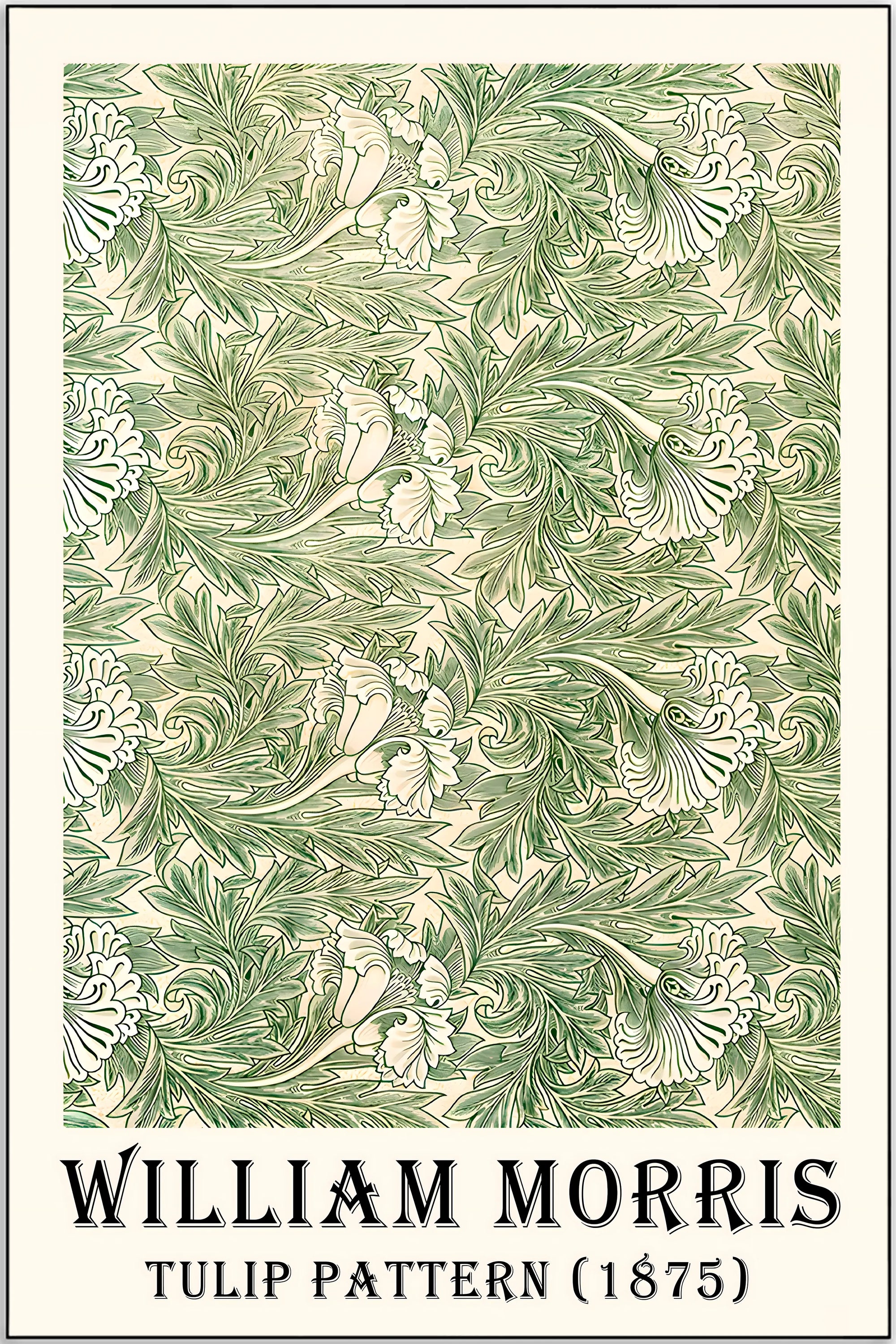 Plakat - William Morris - Tulip kunst - admen.dk