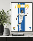 Plakat - Vinicius Junior - admen.dk