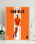 Poster - Virgil Van Dijk style