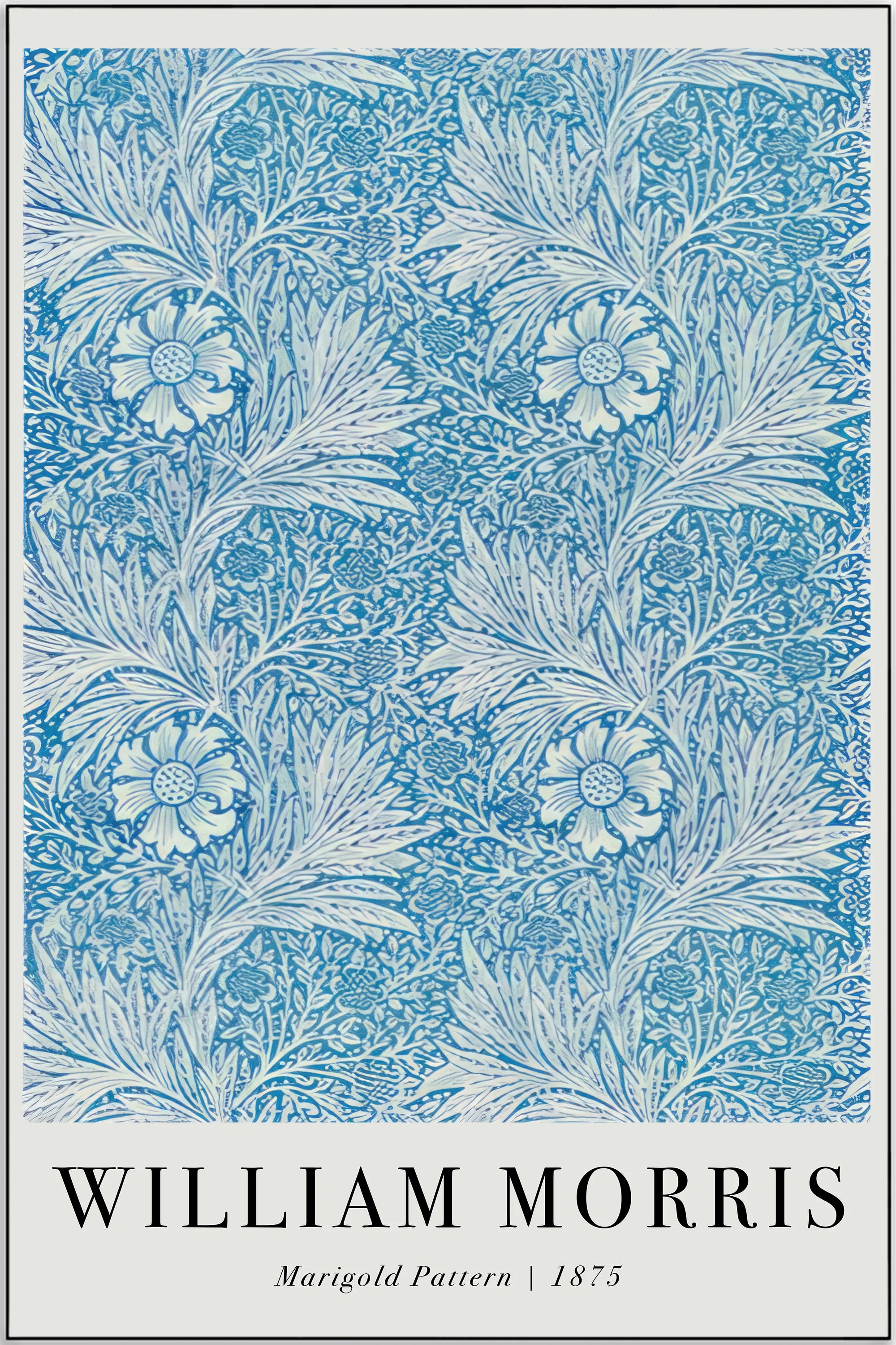 Plakat - William Morris - Marigold pattern kunst - admen.dk