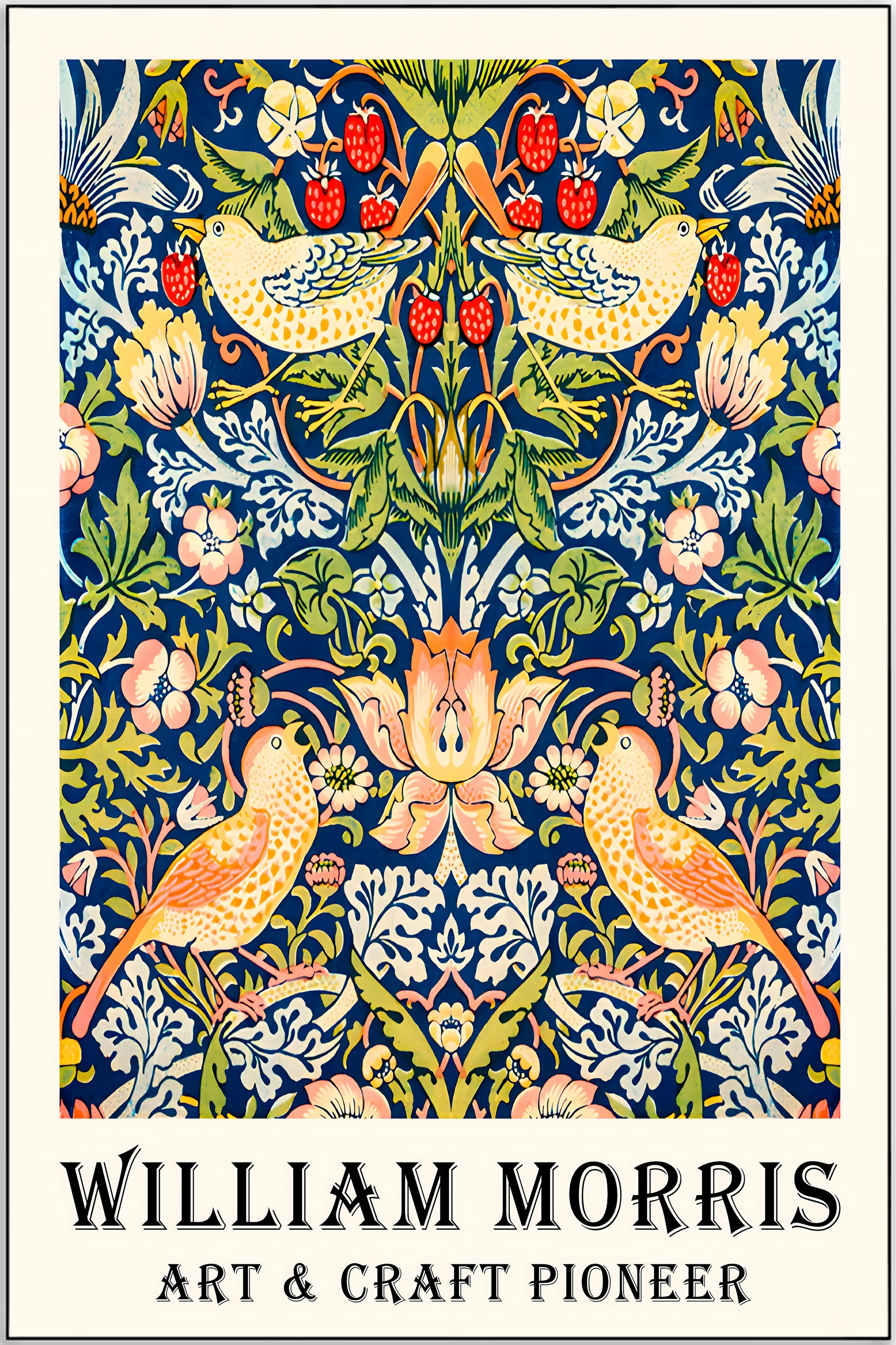 Plakat - William Morris - Pioneer kunst - admen.dk