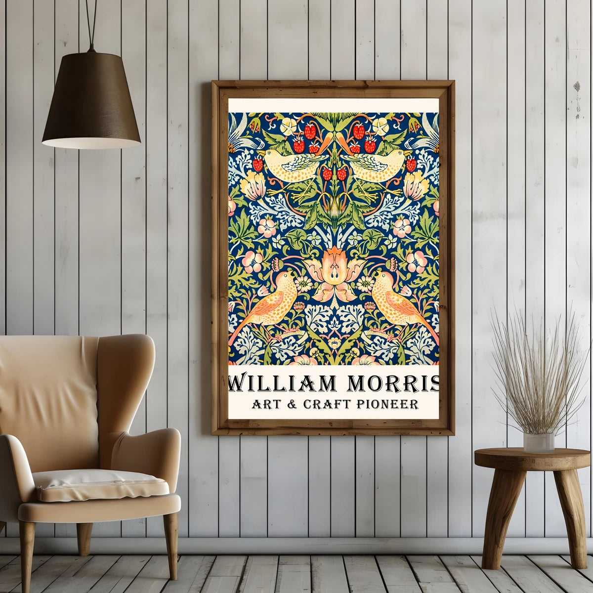 Plakat - William Morris - Pioneer kunst - admen.dk