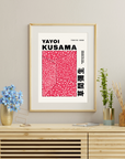 Plakat - Yayoi Kusama - Red dots Paris kunst