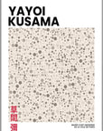 Plakat - Yayoi Kusama - Tokyo 1998 art - admen.dk