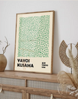 Plakat - Yayoi Kusama - Tokyo 1998 green - admen.dk