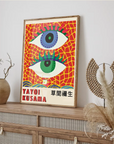 Plakat - Yayoi Kusama - Two Eyes - admen.dk