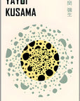 Plakat - Yayoi Kusama - cirkler kunst - Admen.dk