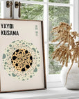 Plakat - Yayoi Kusama - green kunst - admen.dk