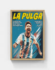 Plakat - Messi La Pulga - admen.dk