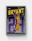 Plakat - Kobe Bryant i en flyvende fart - admen.dk