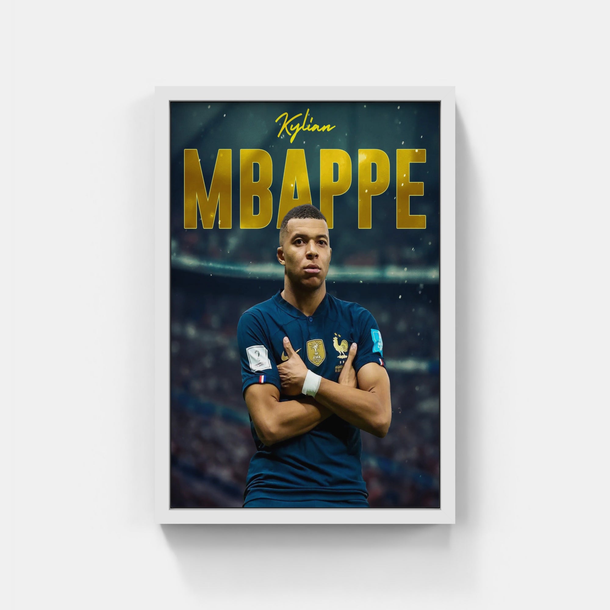 Plakat - Kylian Mbappe - admen.dk