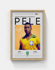 Plakat - Pele grafisk look - admen.dk