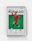 Plakat - Ronaldo Portugal look - admen.dk