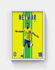 Plakat - Neymar Jr. i sejrdans - admen.dk