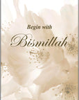 Plakat - Begin with Bismillah - admen.dk