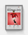 Plakat - Ronaldo Manchester look - admen.dk