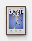 Plakat - Harry Kane grafisk look - admen.dk