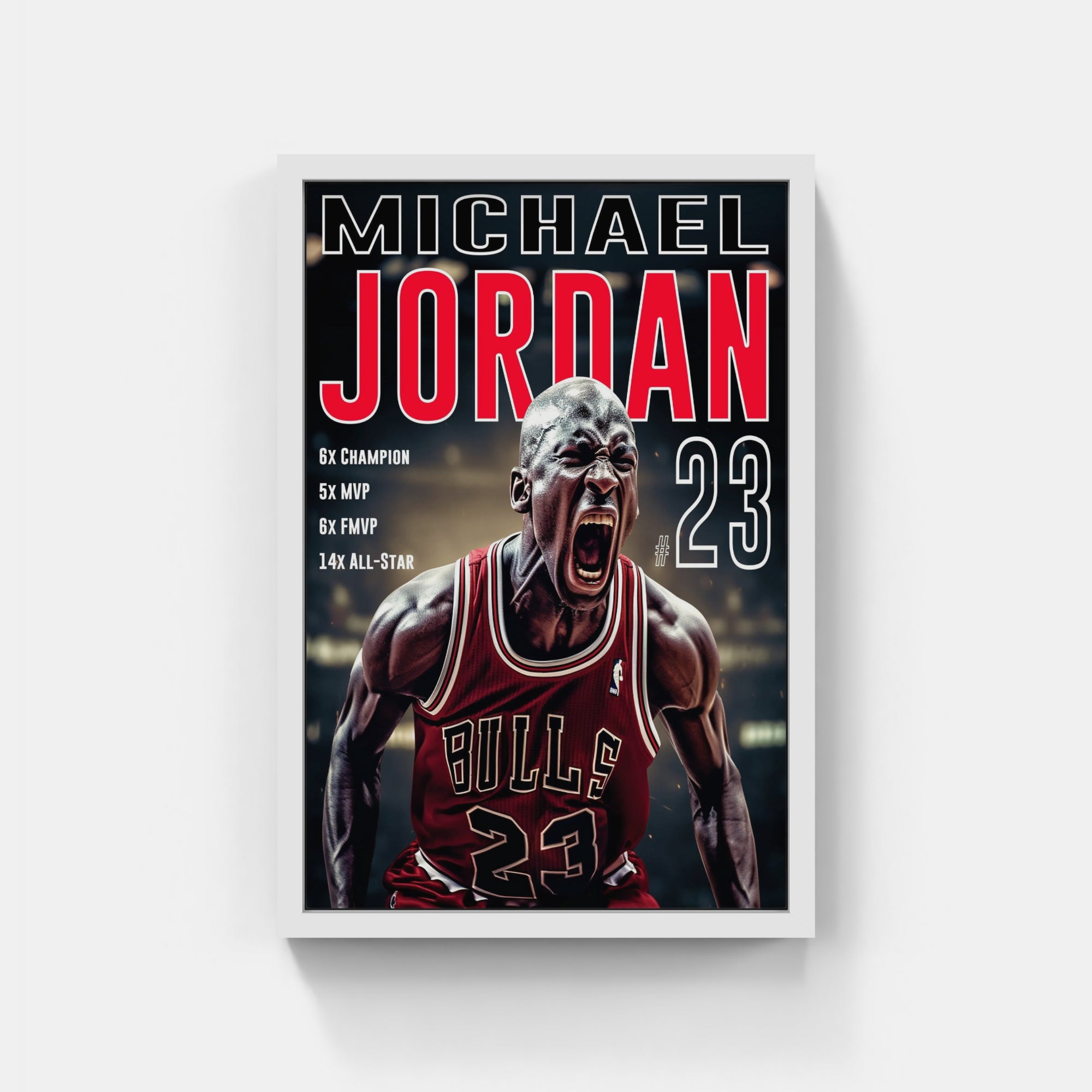 Plakat - Michael Jordan style - admen.dk