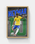 Plakat - Neymar Jr. sparkeklar - admen.dk