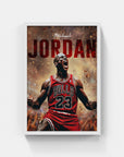 Plakat - Michael Jordan i jubel - admen.dk