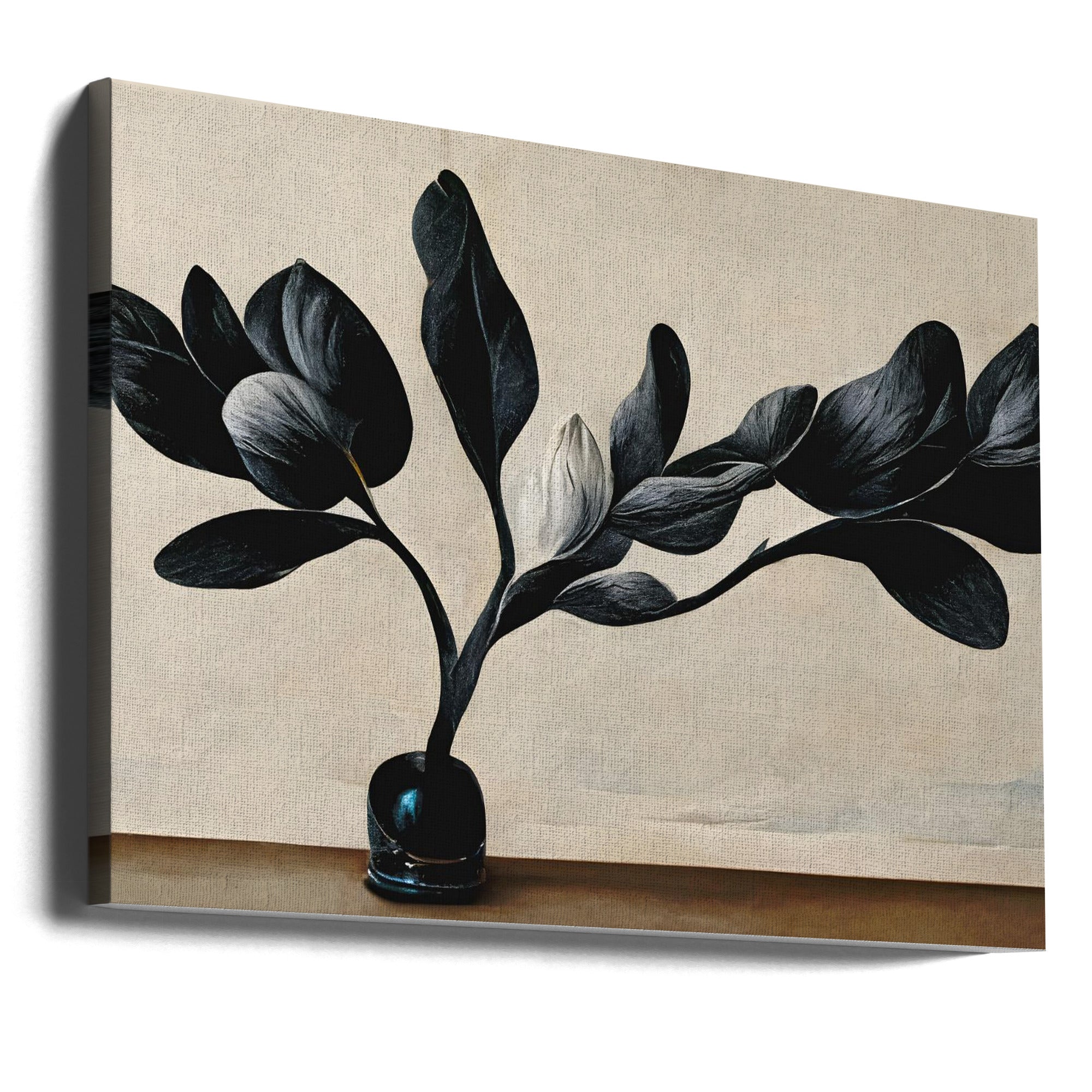 Canvas - Black Magnolia