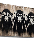 Canvas - Three Wize Monkeys