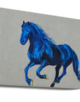 Canvas - A Blue Horse