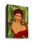 Canvas - Frida and Monkeys