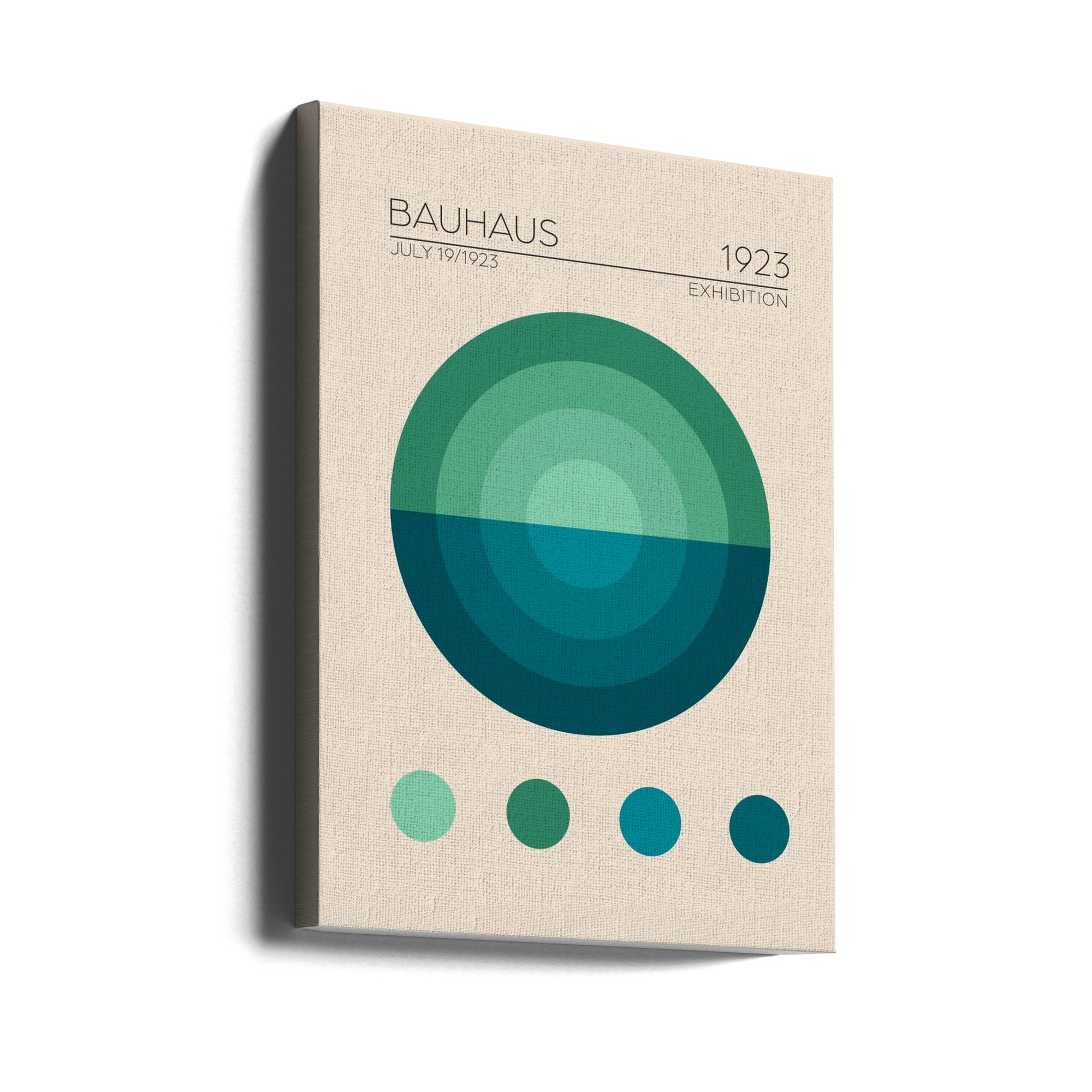 Canvas - Bauhaus Mavi Daire