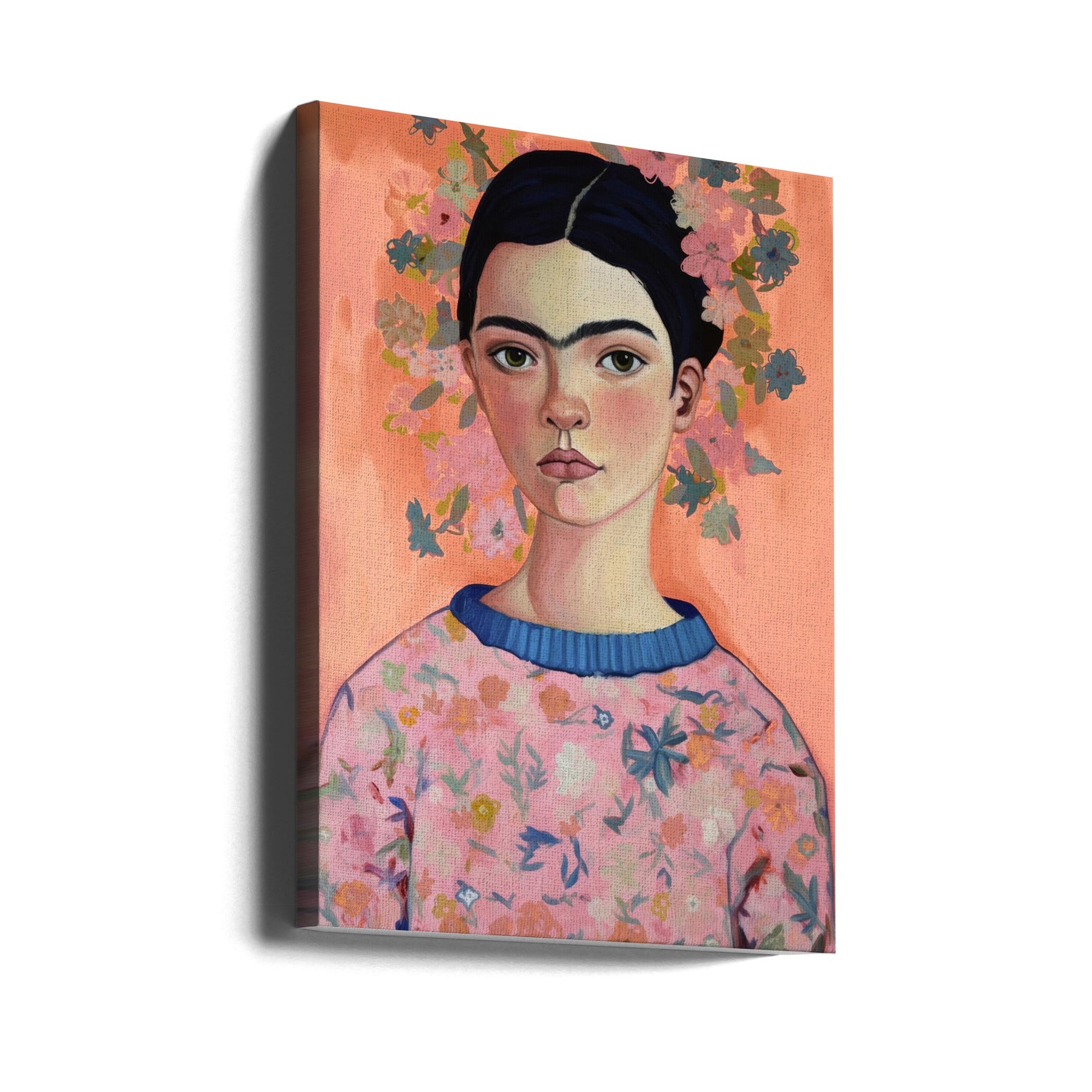 Canvas - Young Frida (Peach)